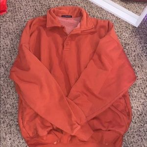 Brandy Melville oversized collared sweatshirt